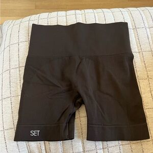 Brown Set Active Workout Set